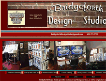 Tablet Screenshot of bridgeforthdesignstudio.com